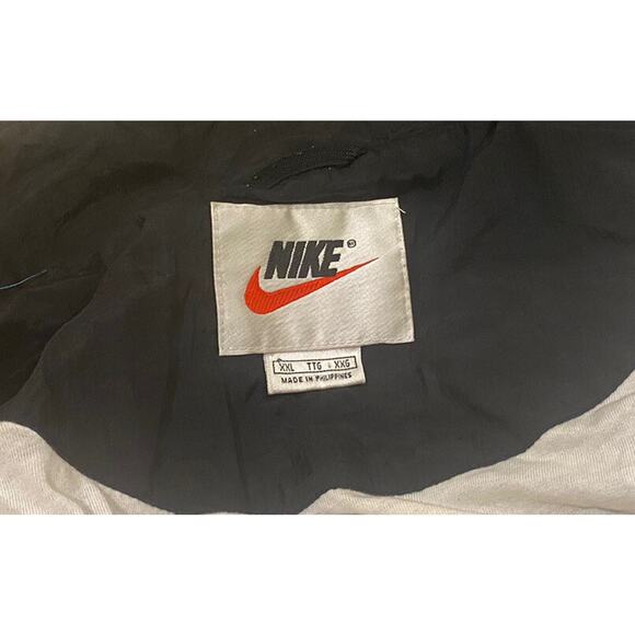 Vintage NIKE Detroit Pistons Jacket Button Up Coat Teal 90s Windbreaker VTG XXL - Picture 7 of 8